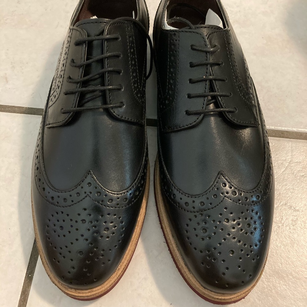BRAND NEW Men’s Black Brogue Shoes